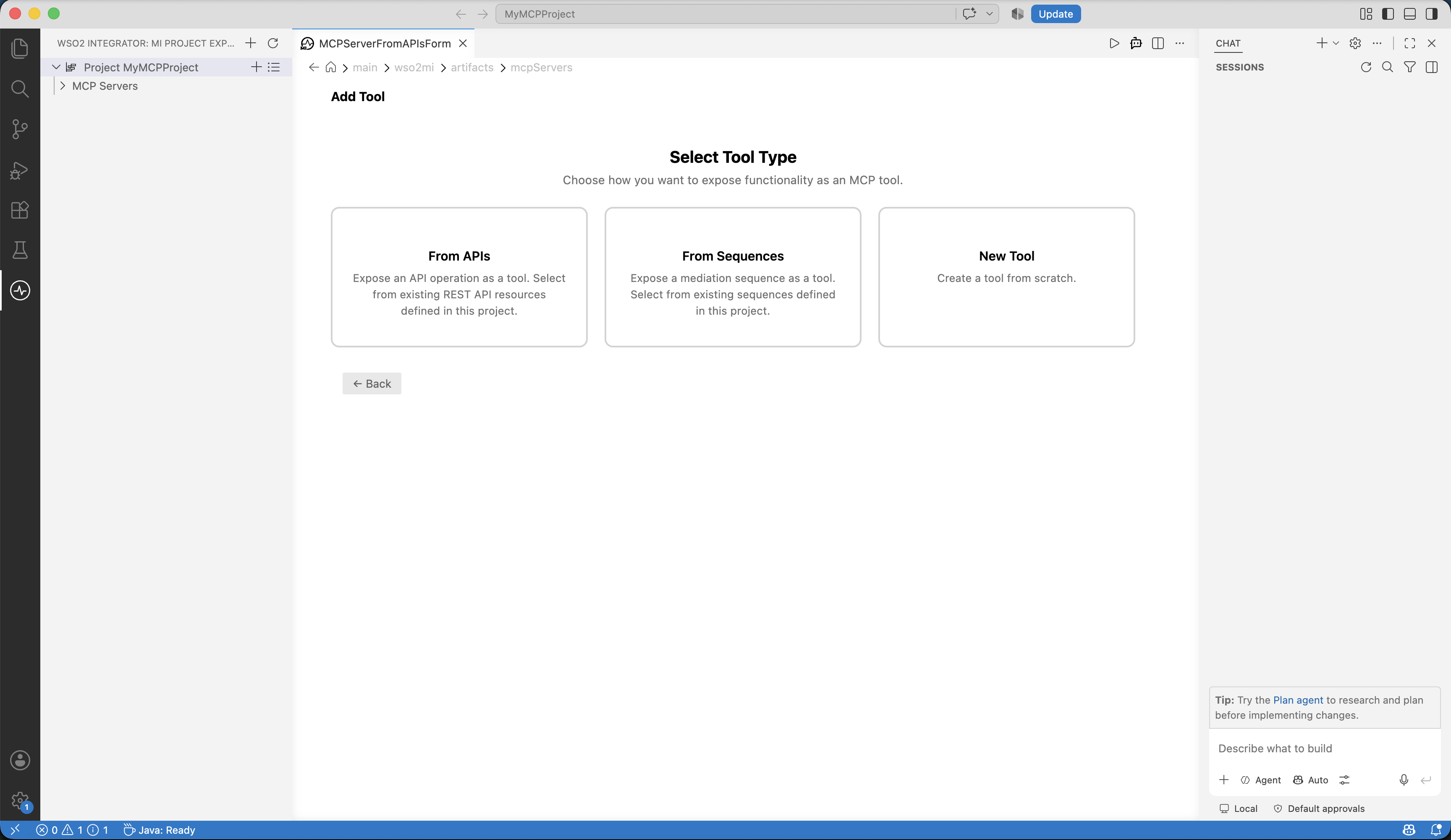Connect AI agents to enterprise systems with MCP in WSO2 Integrator: MI