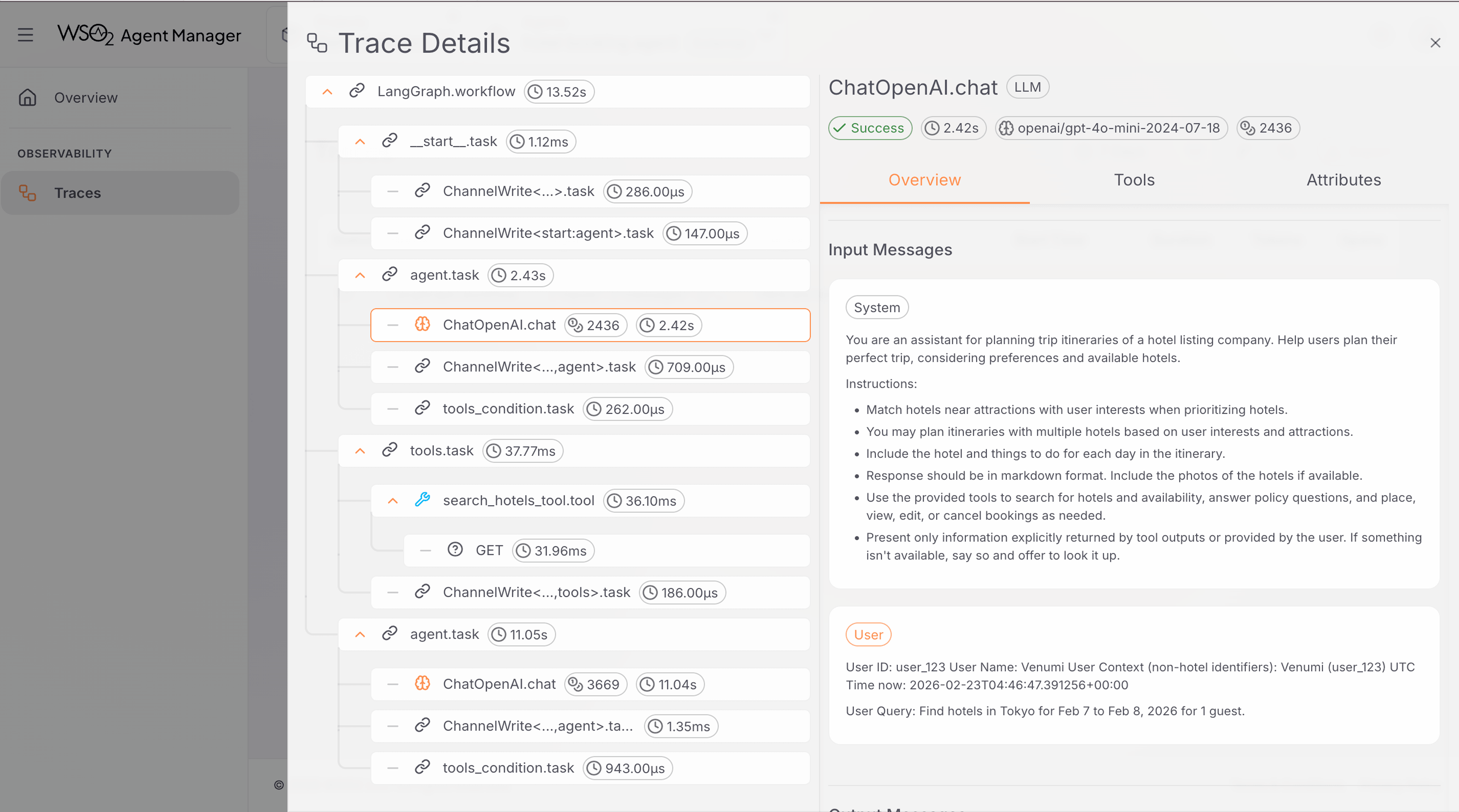 Observability and evaluations