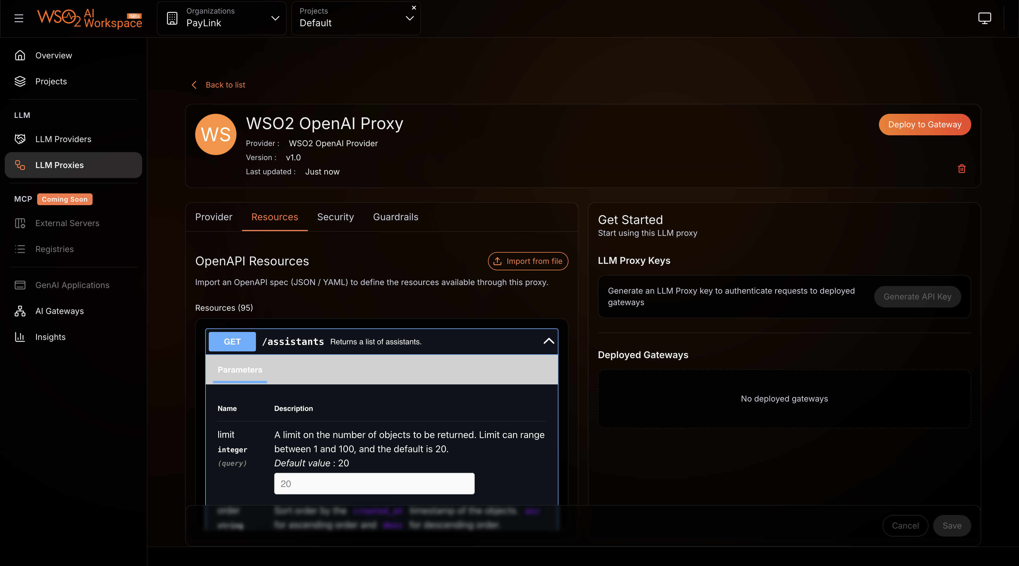 Prompt management and quality of service