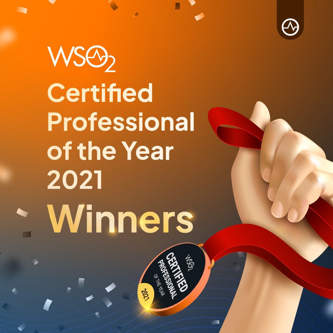 WSO2 Certified Professional of the Year 2021