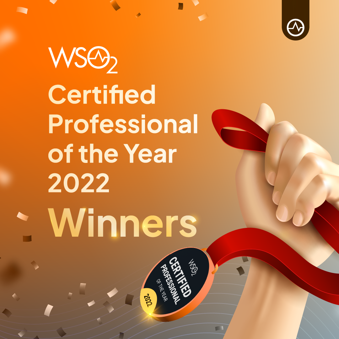 WSO2 Certified Professional of the Year 2022