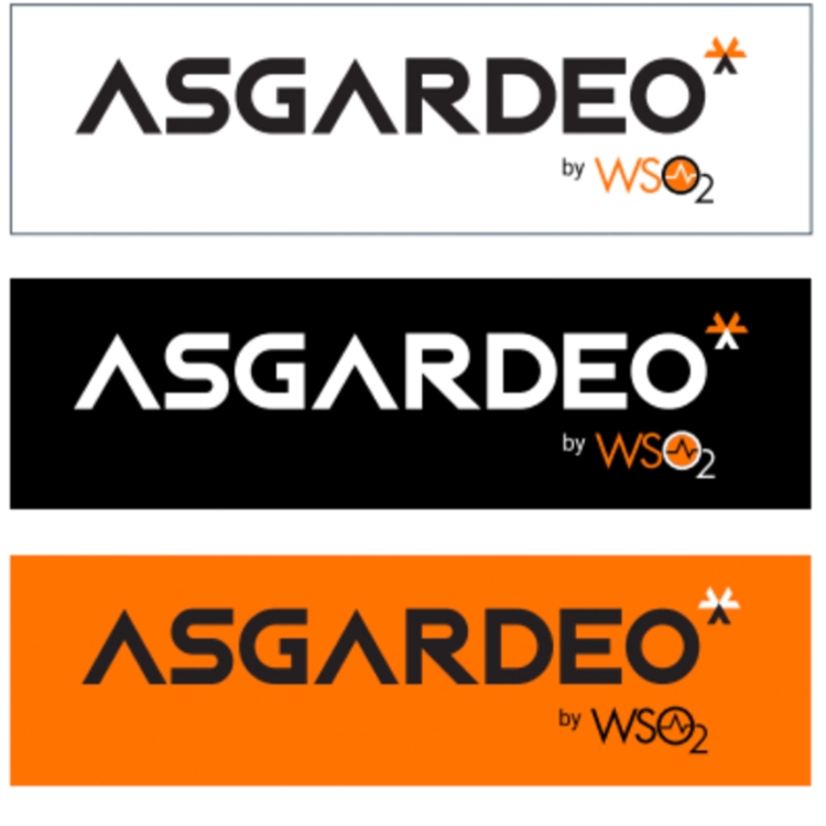 asgardeo by wso2 logo color guide