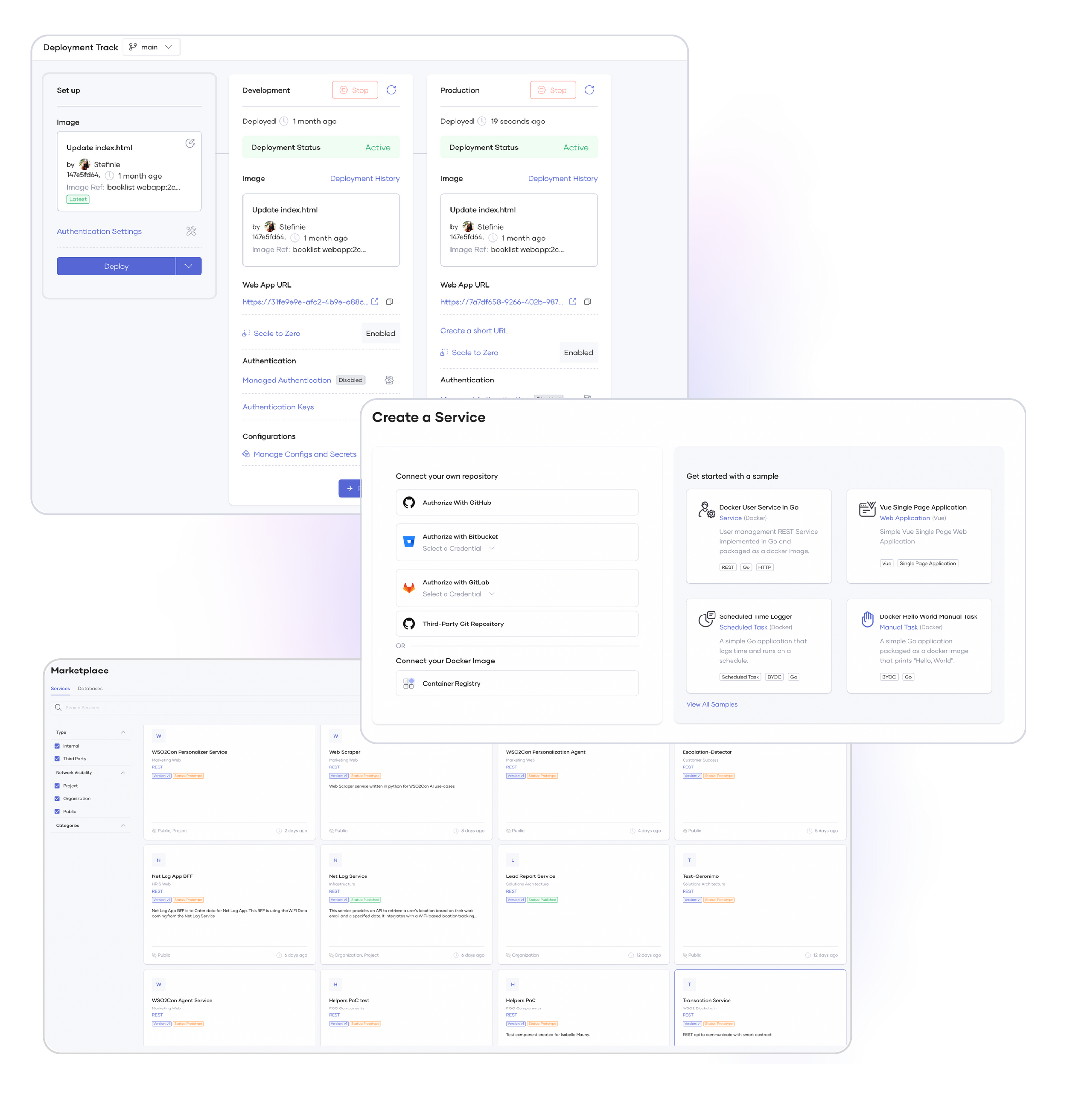 Developer Self-Service Portal