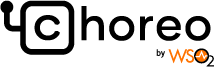 choreo by wso2 black logo