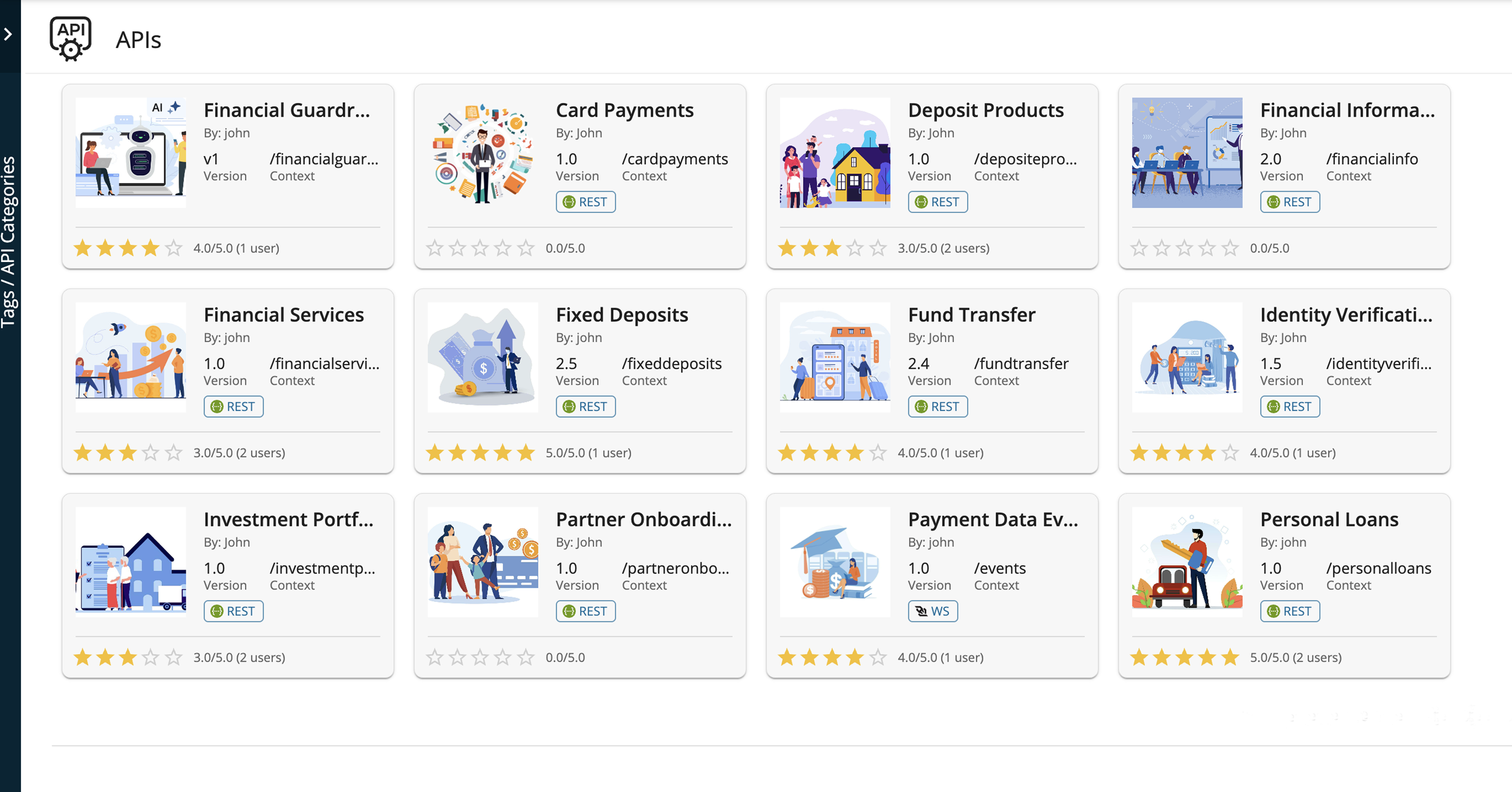 Expose APIs and MCP servers as products