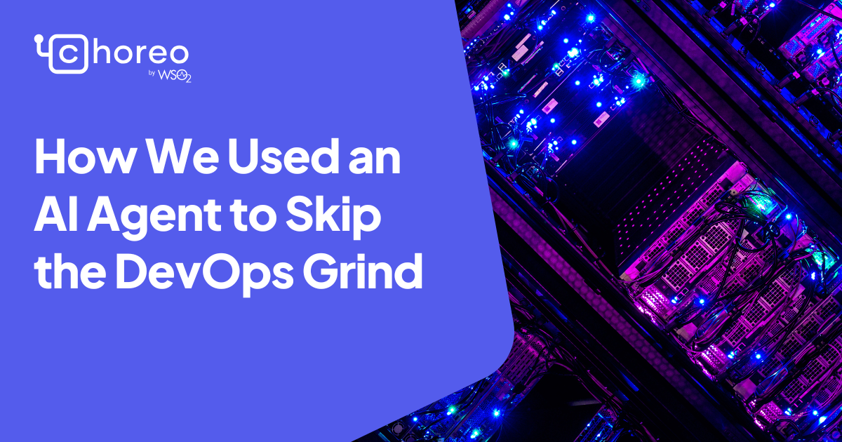 How we used as AI agent to skip the DevOps grind diagram