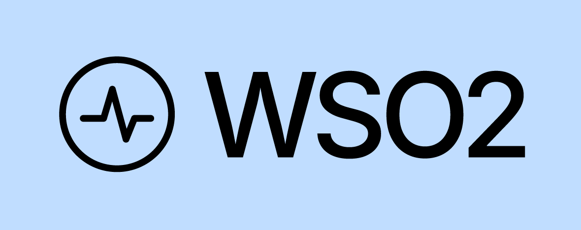 Dark logo on light background