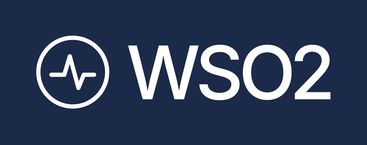 Light logo on dark background