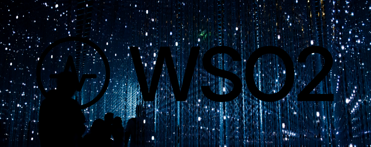 Dark logo on dark background