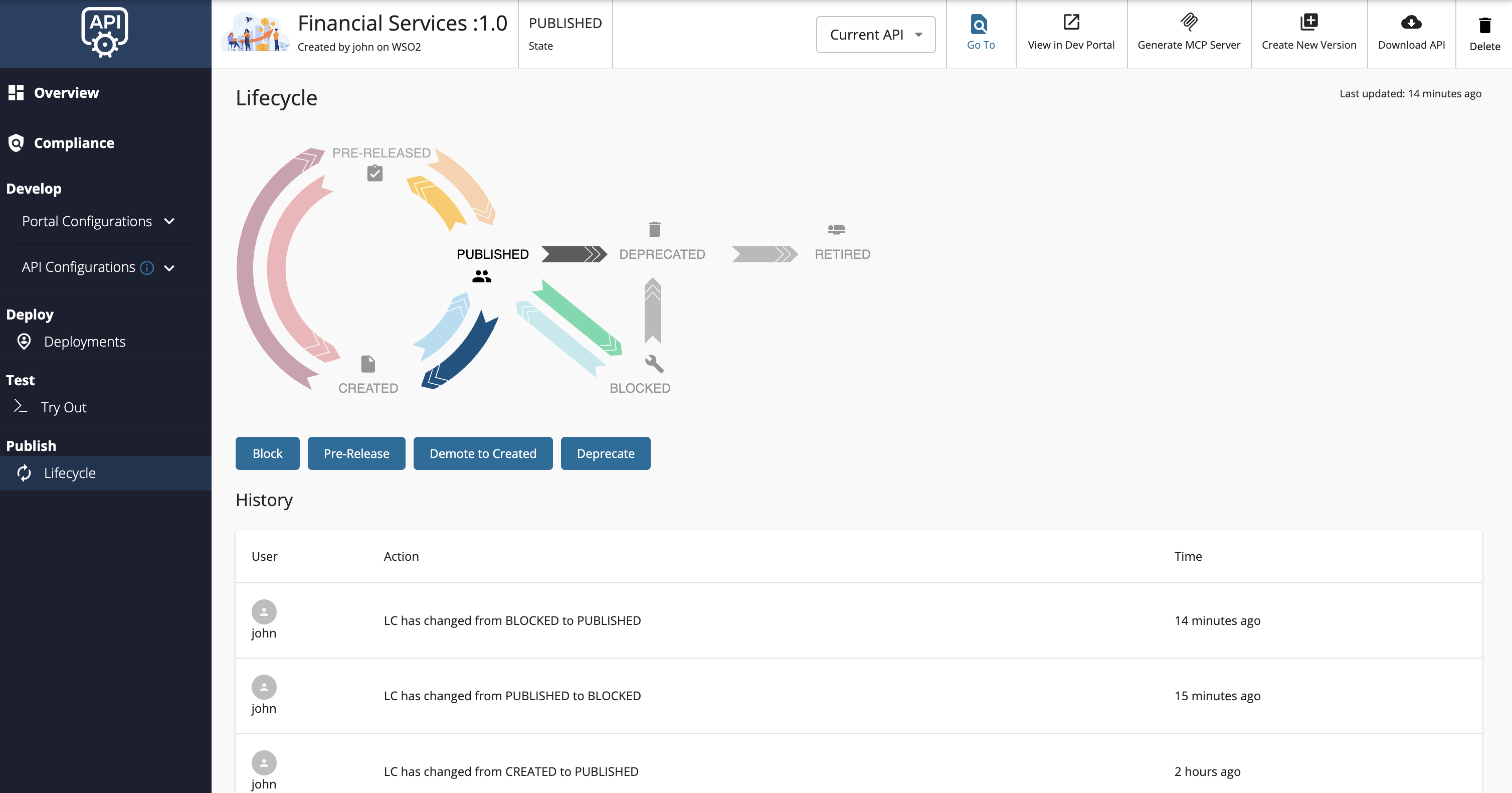Manage the complete API lifecycle
