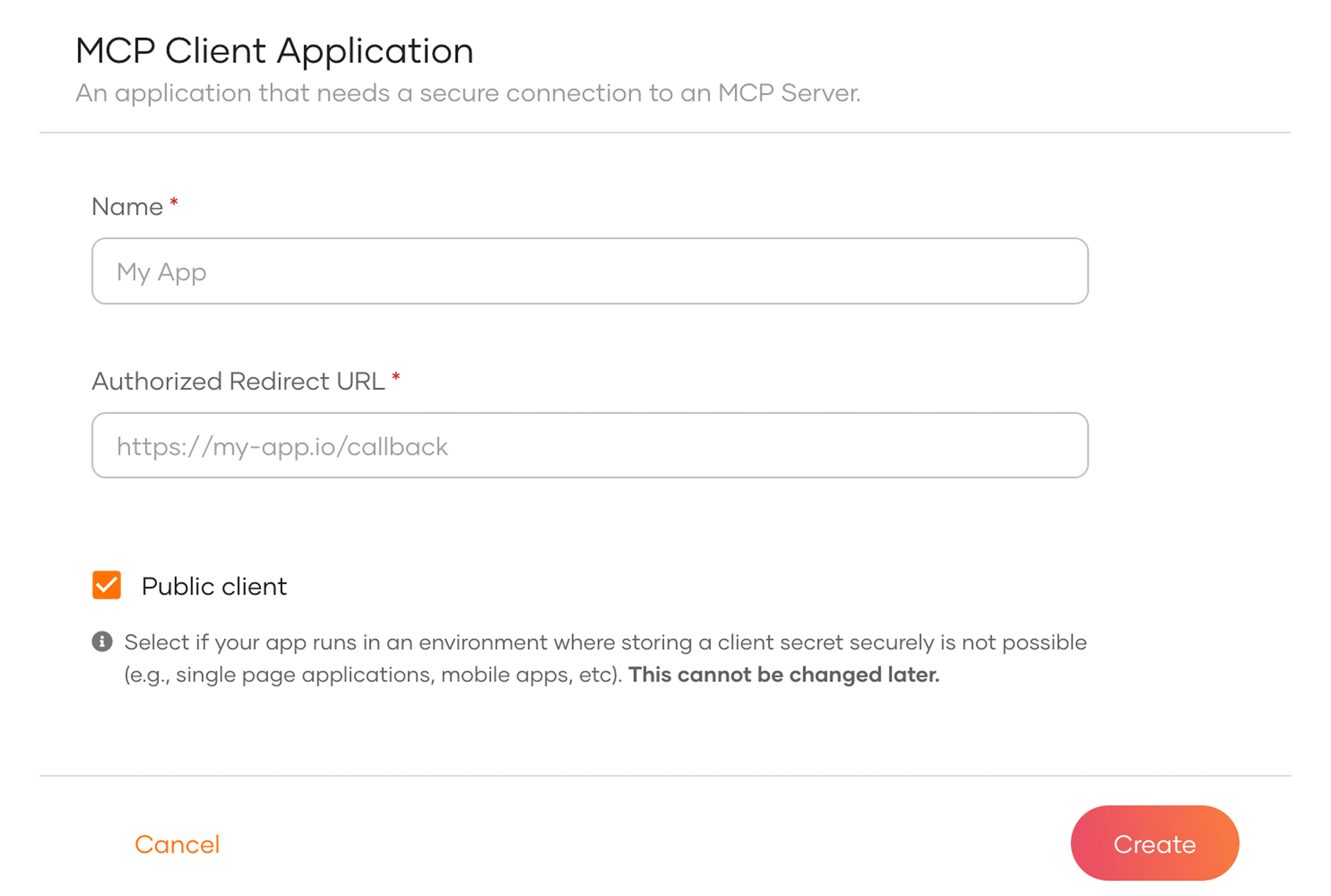 MCP client template