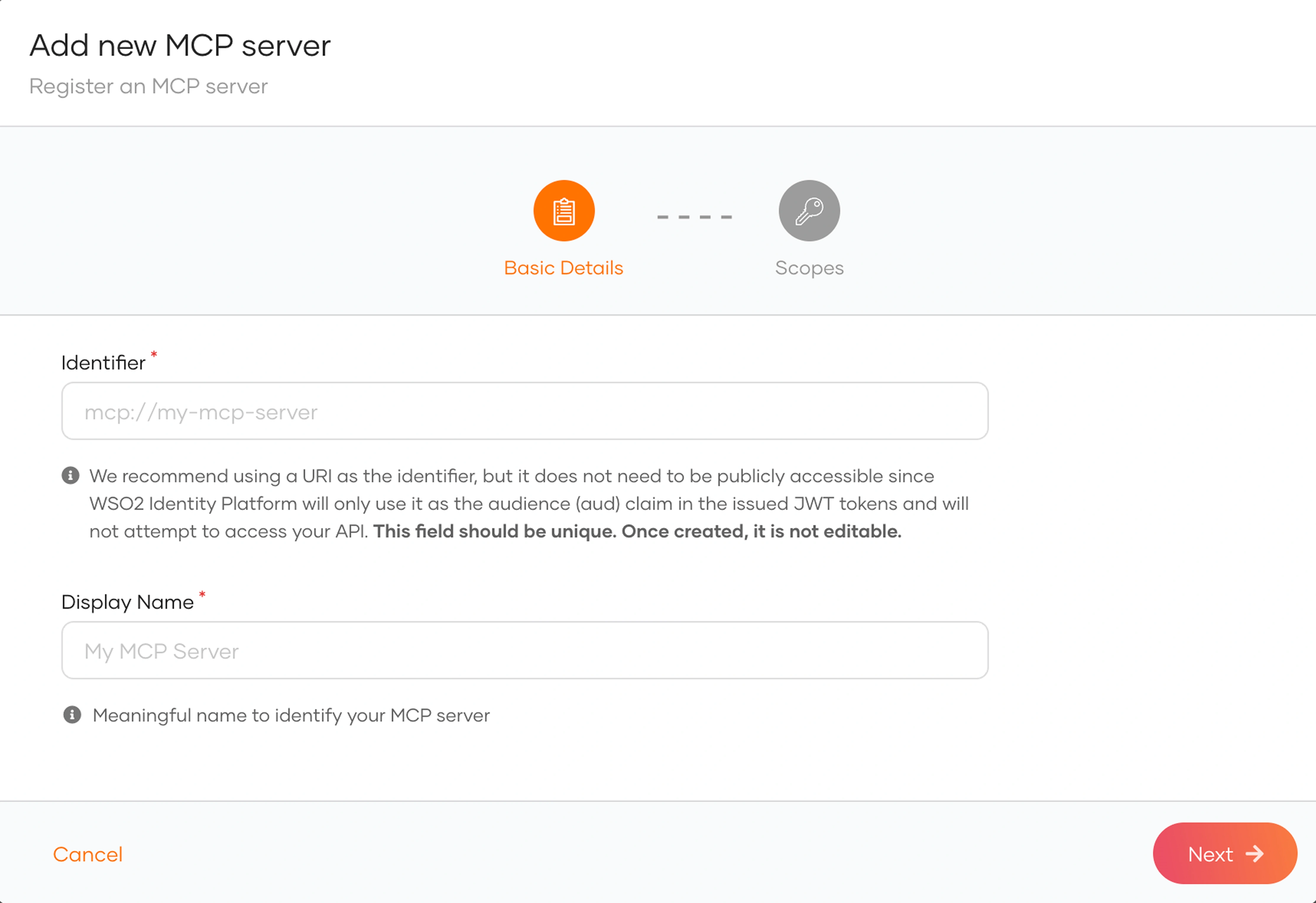 MCP server template