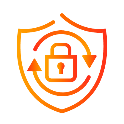 Security and compliance automation icon
