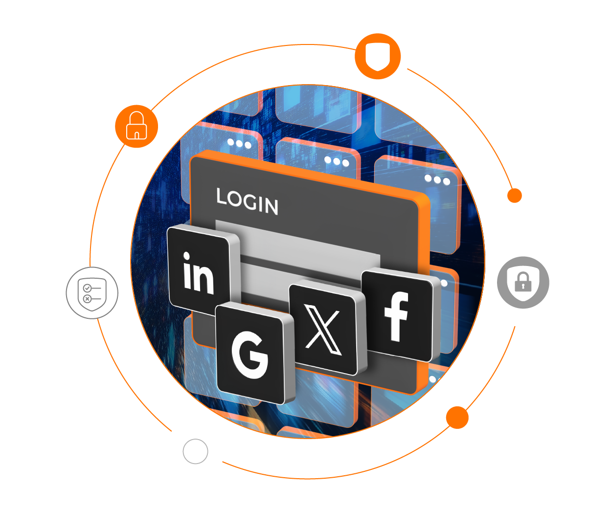 Social Login hero image