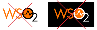 WSO2 Logo color combination