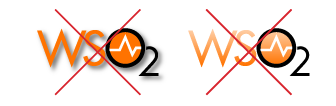 WSO2 Logo shadows gradient