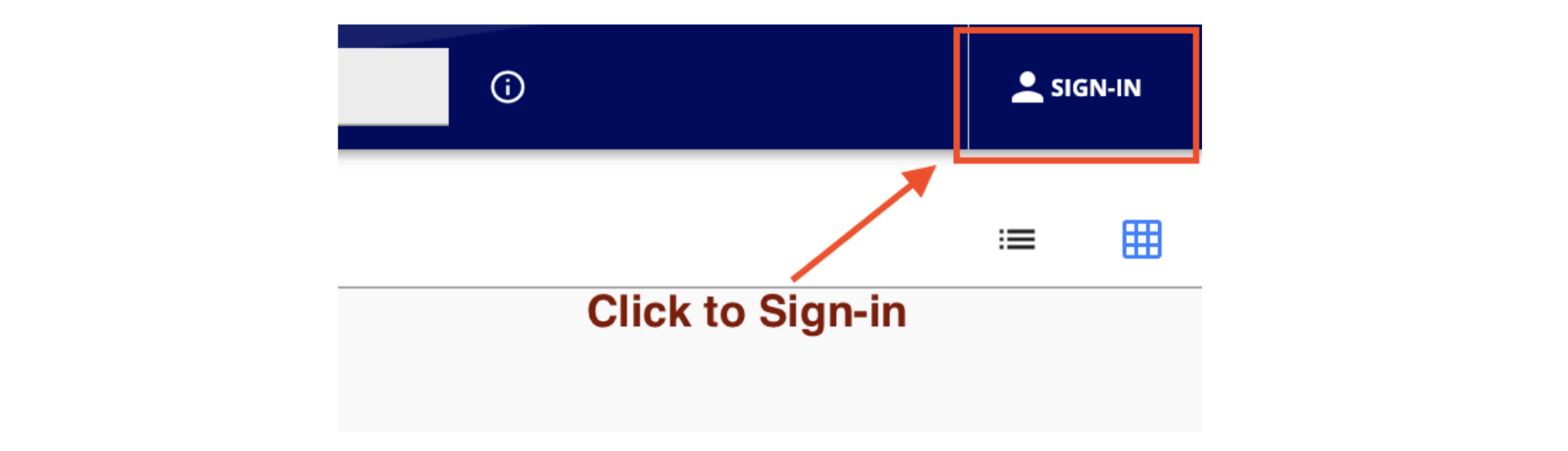 Click “SIGN-IN”