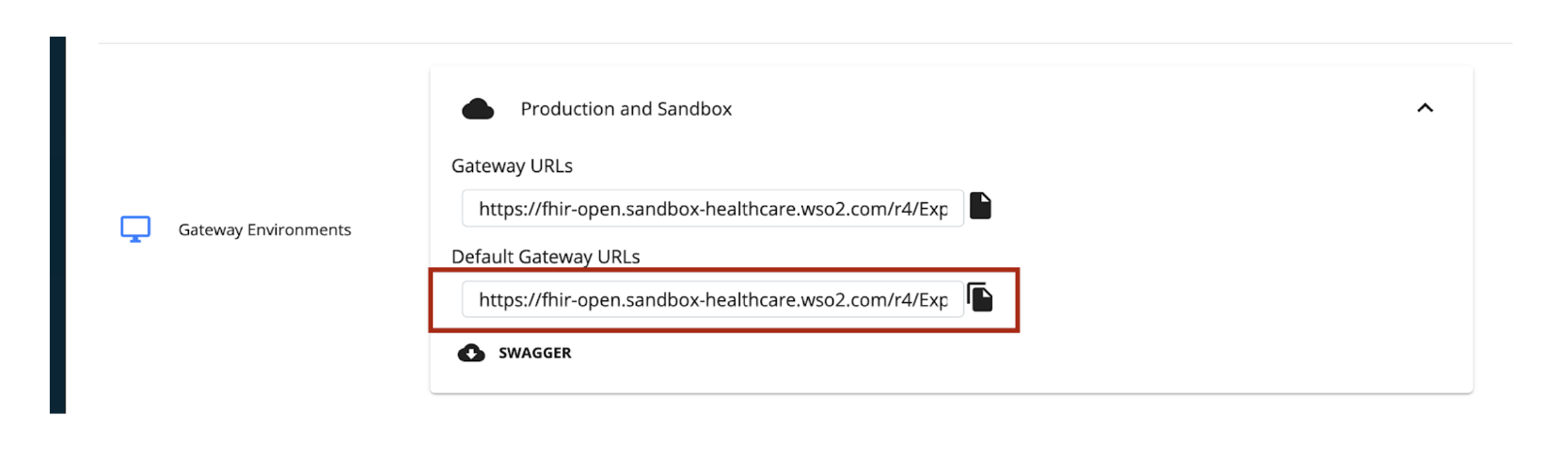 Production and Sandbox